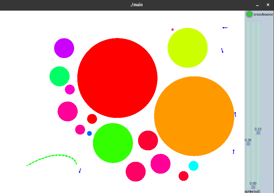 Illustration du projet Boids