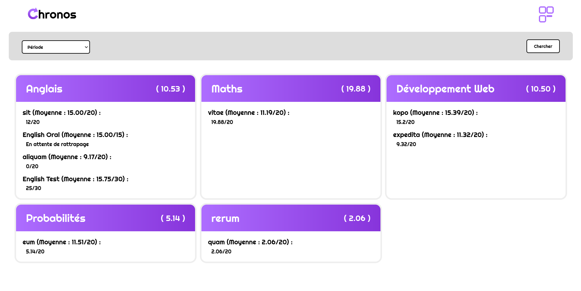 Illustration du projet Chronos