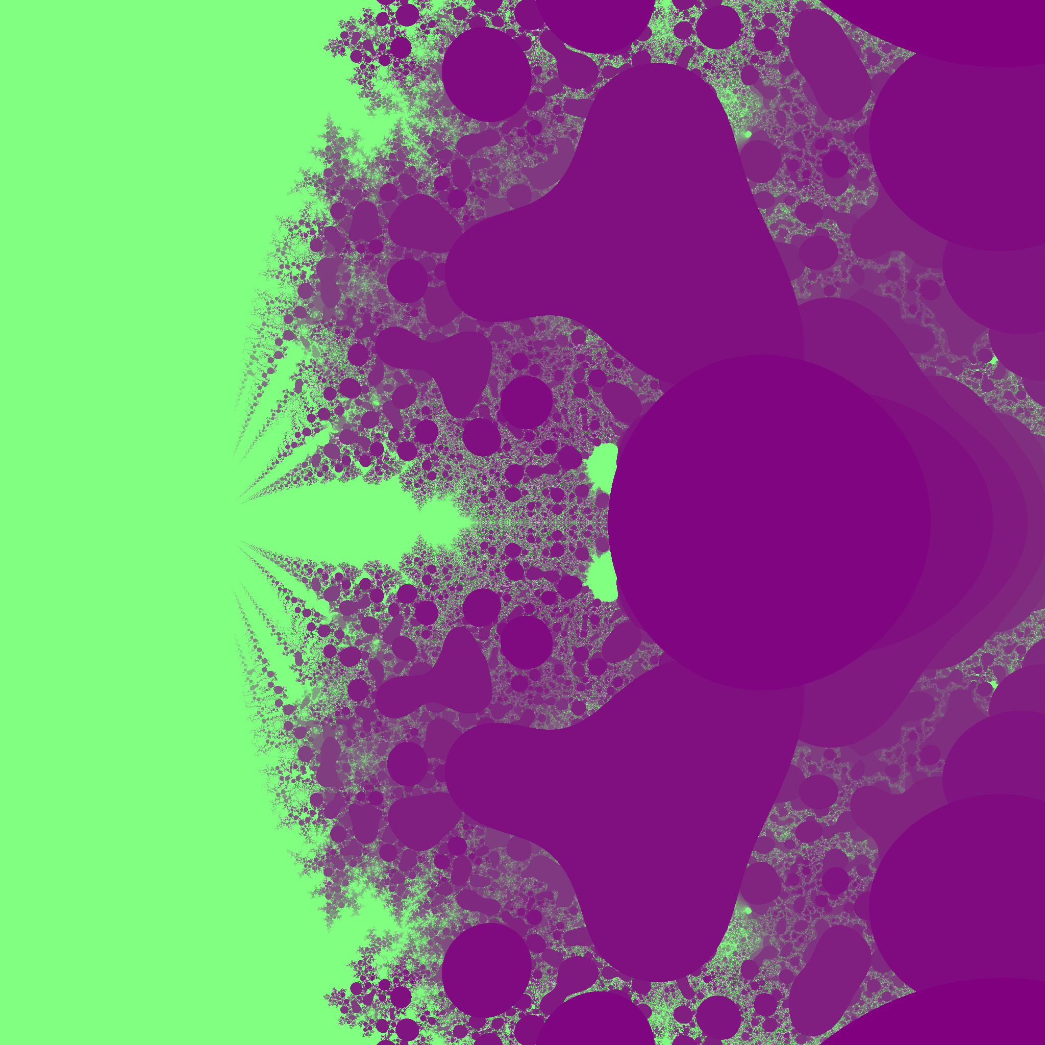 Illustration de la fractale de Mandelbrot