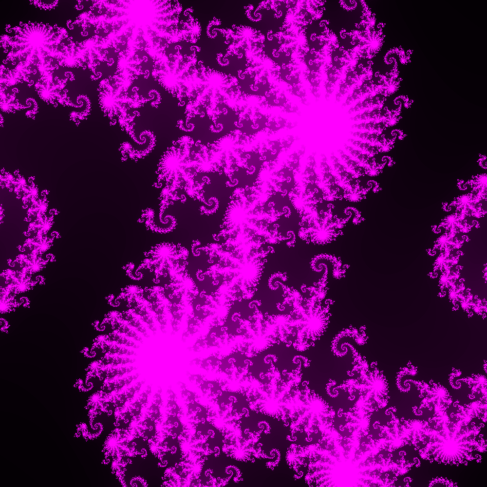 Image de la fractale de Julia